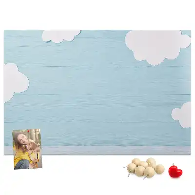 Kurk prikbord Schoolbord voor kinderen