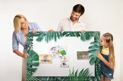 Kurk prikbord Groene bladeren safari natuur
