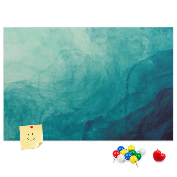 Memobord van kurk Abstractie diepte