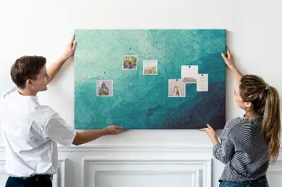 Memobord van kurk Abstractie diepte