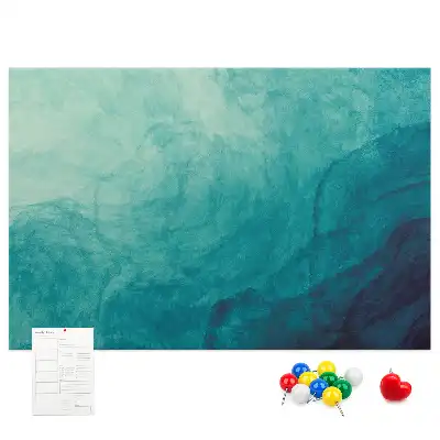 Memobord van kurk Abstractie diepte