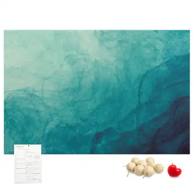 Memobord van kurk Abstractie diepte