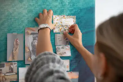 Memobord van kurk Abstractie diepte