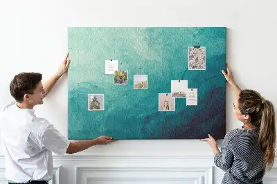 Memobord van kurk Abstractie diepte