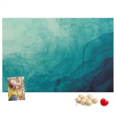 Memobord van kurk Abstractie diepte