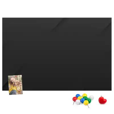 Kurk prikbord Donkere muur patroon