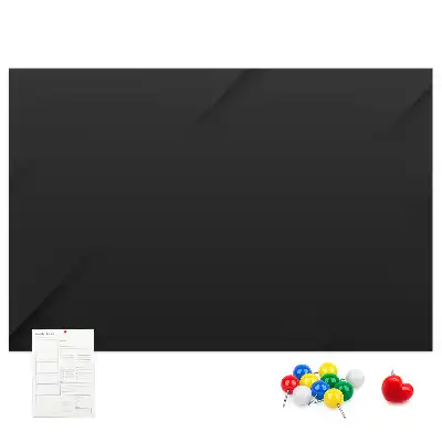 Kurk prikbord Donkere muur patroon
