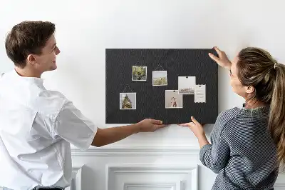 Kurk prikbord Donkere muur patroon