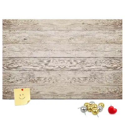 Memobord van kurk Houten panelen