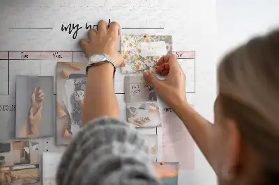 Kurk prikbord Mijn weekplanner