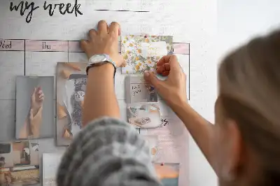 Kurk prikbord Mijn weekplanner