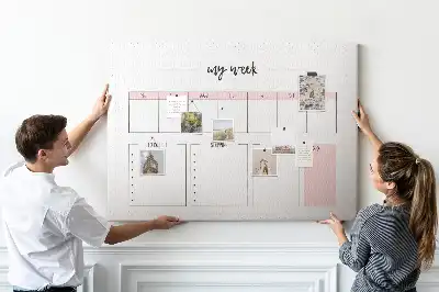 Kurk prikbord Mijn weekplanner