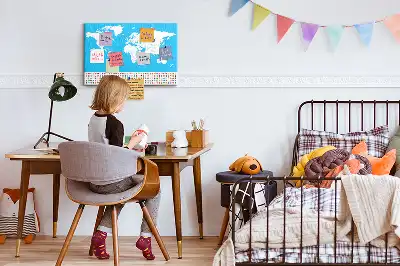 Kurk prikbord Omtrekkaart van landen