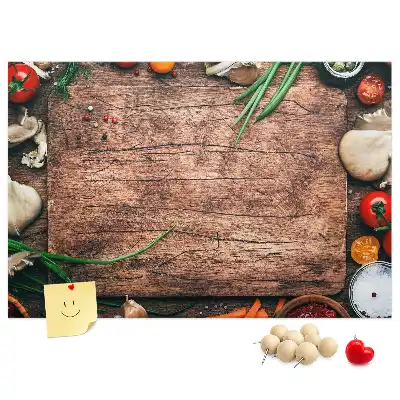 Kurk prikbord Snijplank