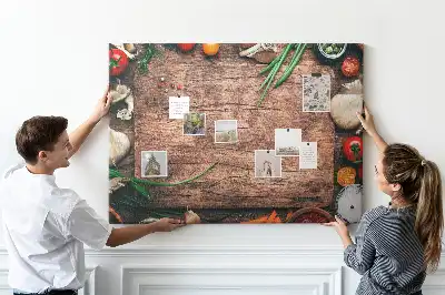 Kurk prikbord Snijplank