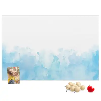 Memobord van kurk Geschilderde vlekken