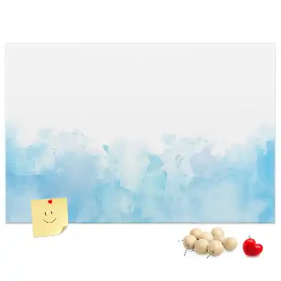 Memobord van kurk Geschilderde vlekken