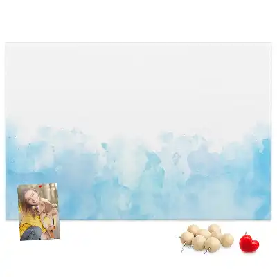 Memobord van kurk Geschilderde vlekken