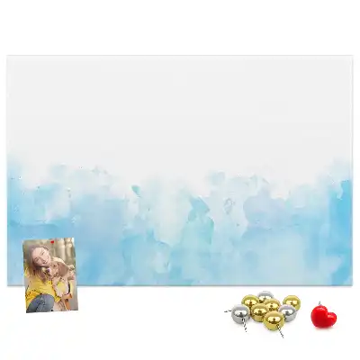 Memobord van kurk Geschilderde vlekken