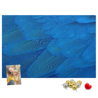 Memobord van kurk Vogelvogel