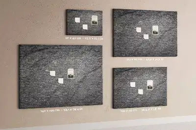 Memobord van kurk Vulkanisch gesteente
