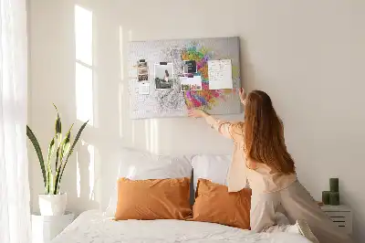 Kurk prikbord Creatieve geest grafiek