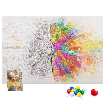 Kurk prikbord Creatieve geest grafiek