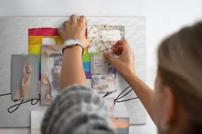 Memobord van kurk Spreuk wees jezelf