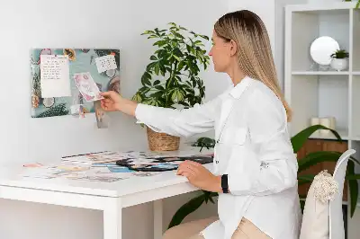 Memobord van kurk Zomercompositie
