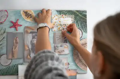 Memobord van kurk Zomercompositie