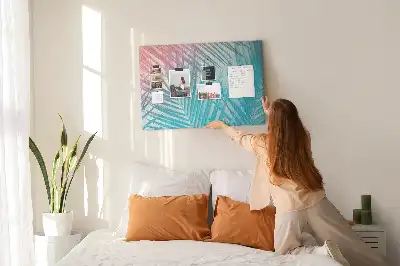 Kurk prikbord Tropische palm