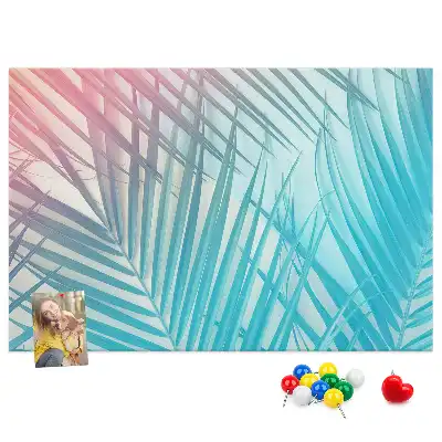 Kurk prikbord Tropische palm
