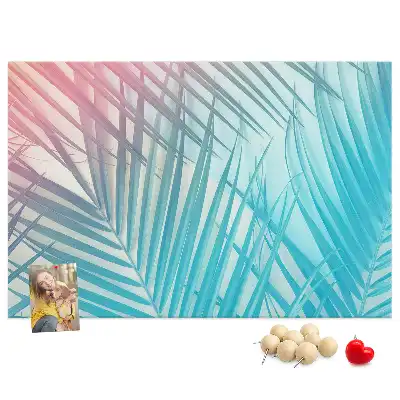 Kurk prikbord Tropische palm