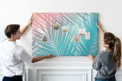 Kurk prikbord Tropische palm