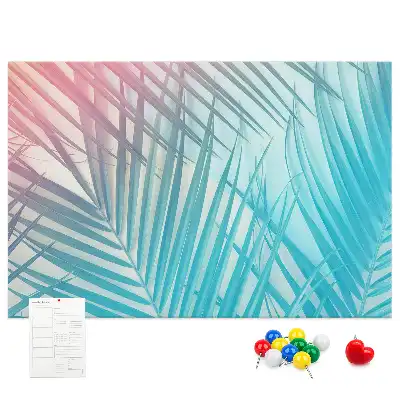 Kurk prikbord Tropische palm