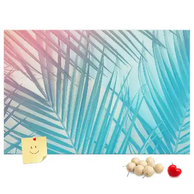 Kurk prikbord Tropische palm