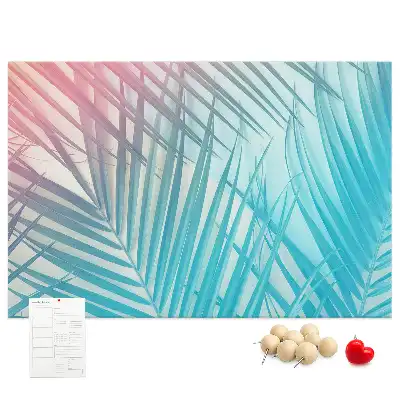 Kurk prikbord Tropische palm