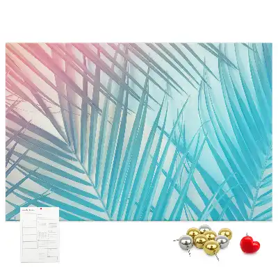 Kurk prikbord Tropische palm