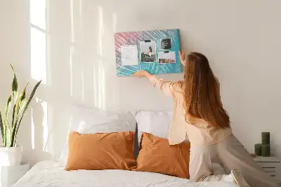 Kurk prikbord Tropische palm
