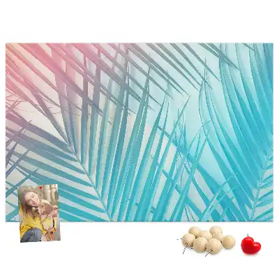 Kurk prikbord Tropische palm