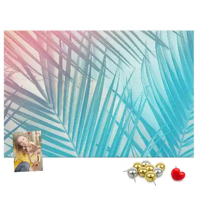 Kurk prikbord Tropische palm