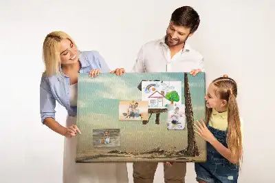 Kurk prikbord Olifant in een boom
