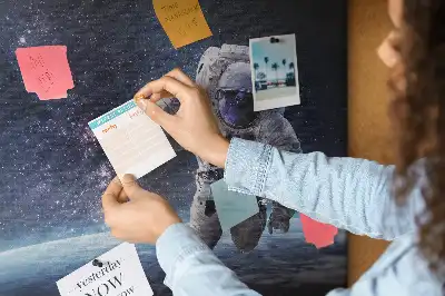 Kurk prikbord Astronaut