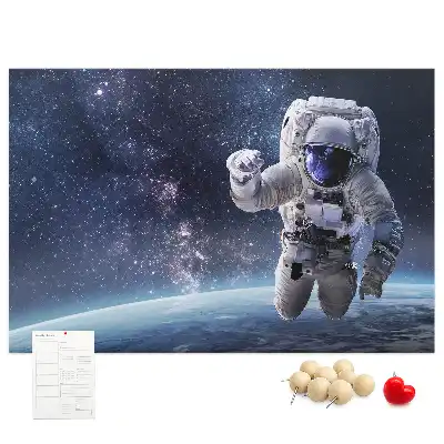 Kurk prikbord Astronaut