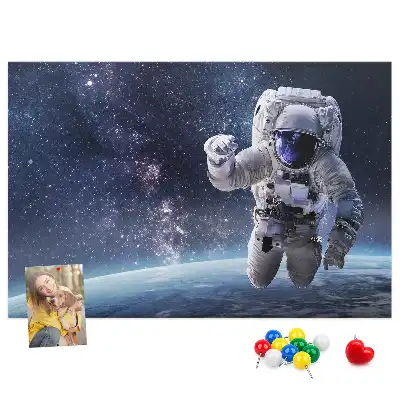 Kurk prikbord Astronaut