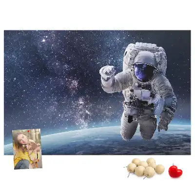 Kurk prikbord Astronaut