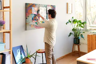 Memobord van kurk Pupil oog mens