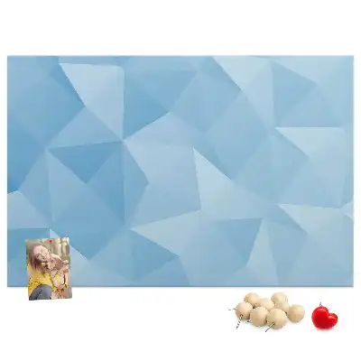 Kurk prikbord Geometrische abstracte driehoeken