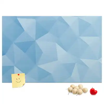 Kurk prikbord Geometrische abstracte driehoeken