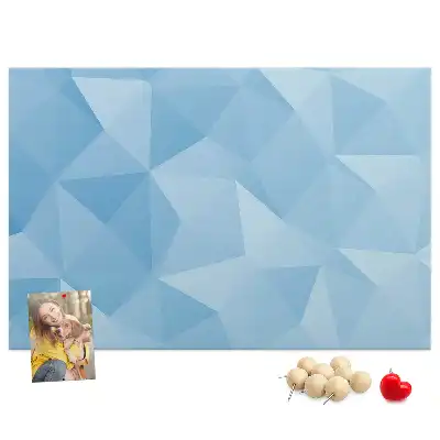 Kurk prikbord Geometrische abstracte driehoeken